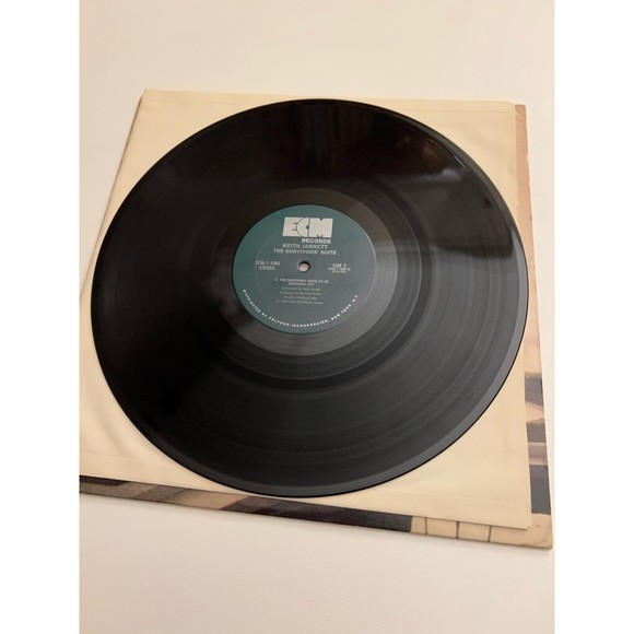 Keith Jarrett The Survivors' Suite 1977 LP ECM Records 1085 VG+ Plays Clean - Picture 6 of 7